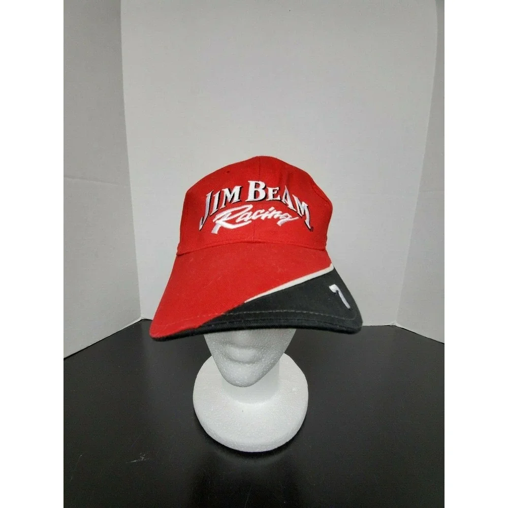 Robby‎ Gordon Jim Beam Racing Red/Black Baseball Hat